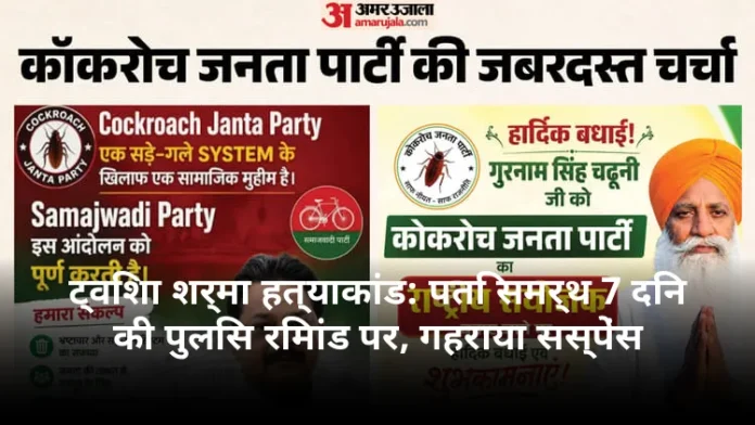 ट्विशा शर्मा हत्याकांड: पति समर्थ 7 दिन की पुलिस रिमांड पर, गहराया सस्पेंस