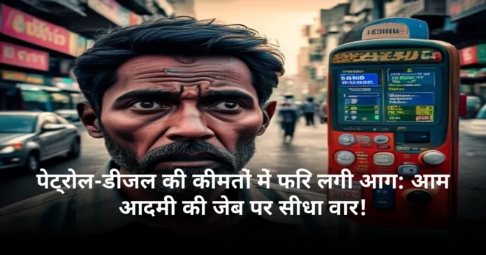 पेट्रोल-डीजल की कीमतों में फिर लगी आग: आम आदमी की जेब पर सीधा वार!