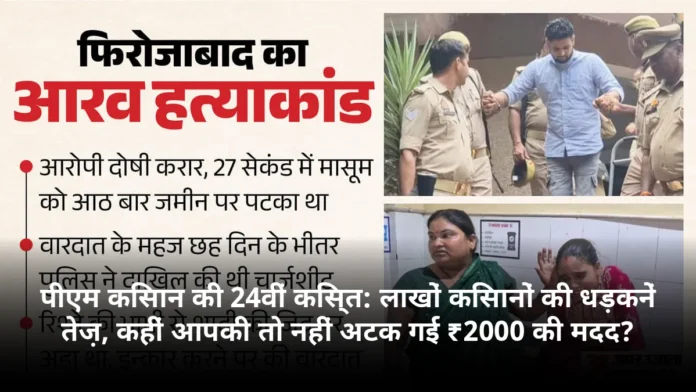 पीएम किसान की 24वीं किस्त: लाखों किसानों की धड़कनें तेज़, कहीं आपकी तो नहीं अटक गई ₹2000 की मदद?