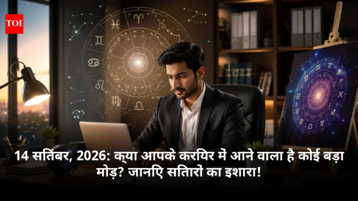 14 सितंबर, 2026: क्या आपके करियर में आने वाला है कोई बड़ा मोड़? जानिए सितारों का इशारा!
